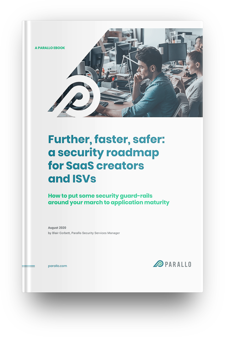 Parallo Security Roadmap eBook Mockup Parallo Security Roadmap eBook Mockup